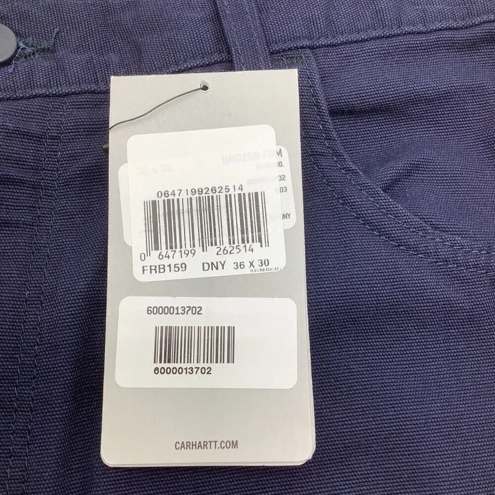 Carhartt FR Flame Resistant Mens Loose Fit Canvas Utility Pants Size 36 x 30 NWT